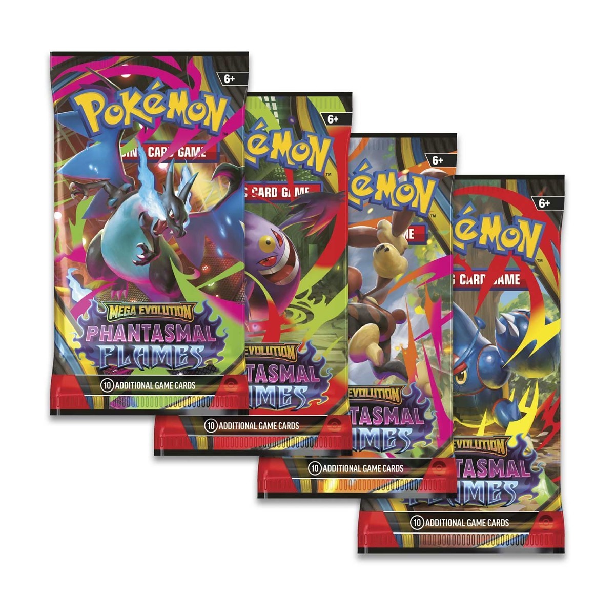 Pokémon TCG: Phantasmal Flames 6pk Booster Bundle