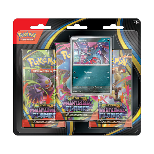 Pokémon TCG: Phantasmal Flames 3pk Blister Bundle